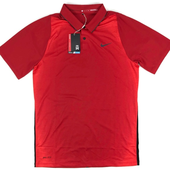 NEW Nike Tiger Woods TW Velocity Golf Polo Shirt - Picture 3 of 8